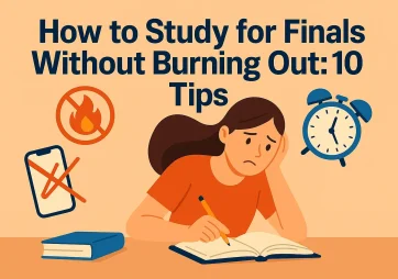 How to Study for Finals Without Burning Out: 10 Tips